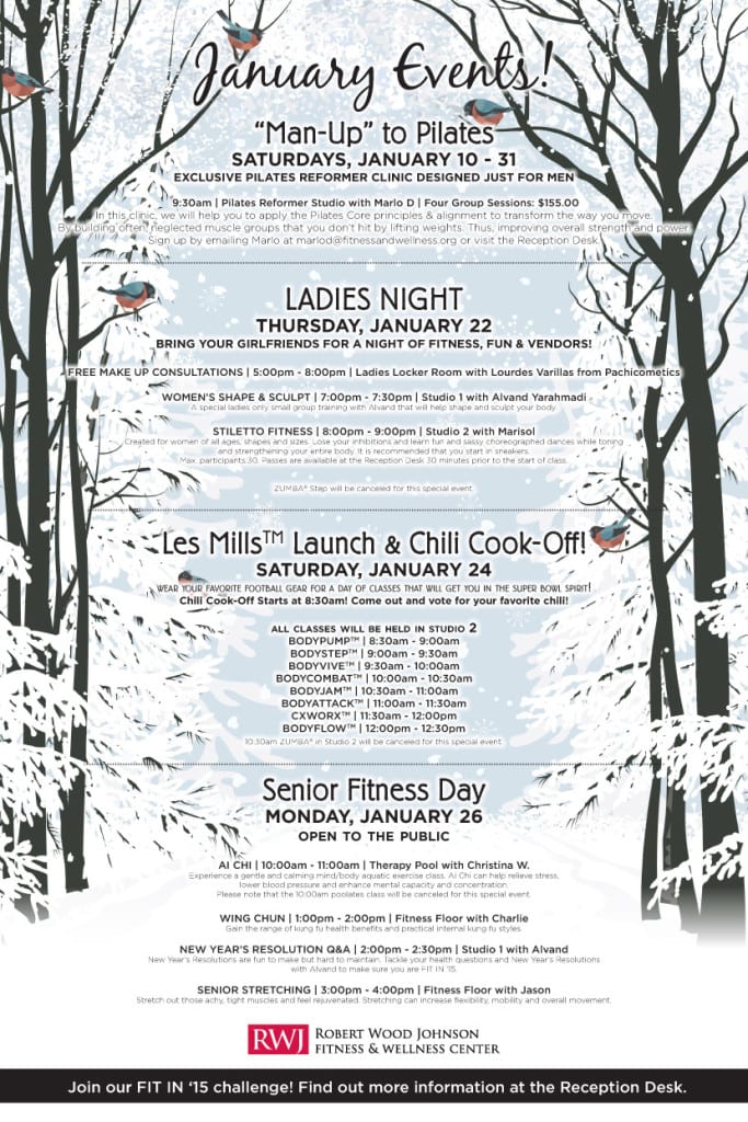 New Brunswick January 2015 Events