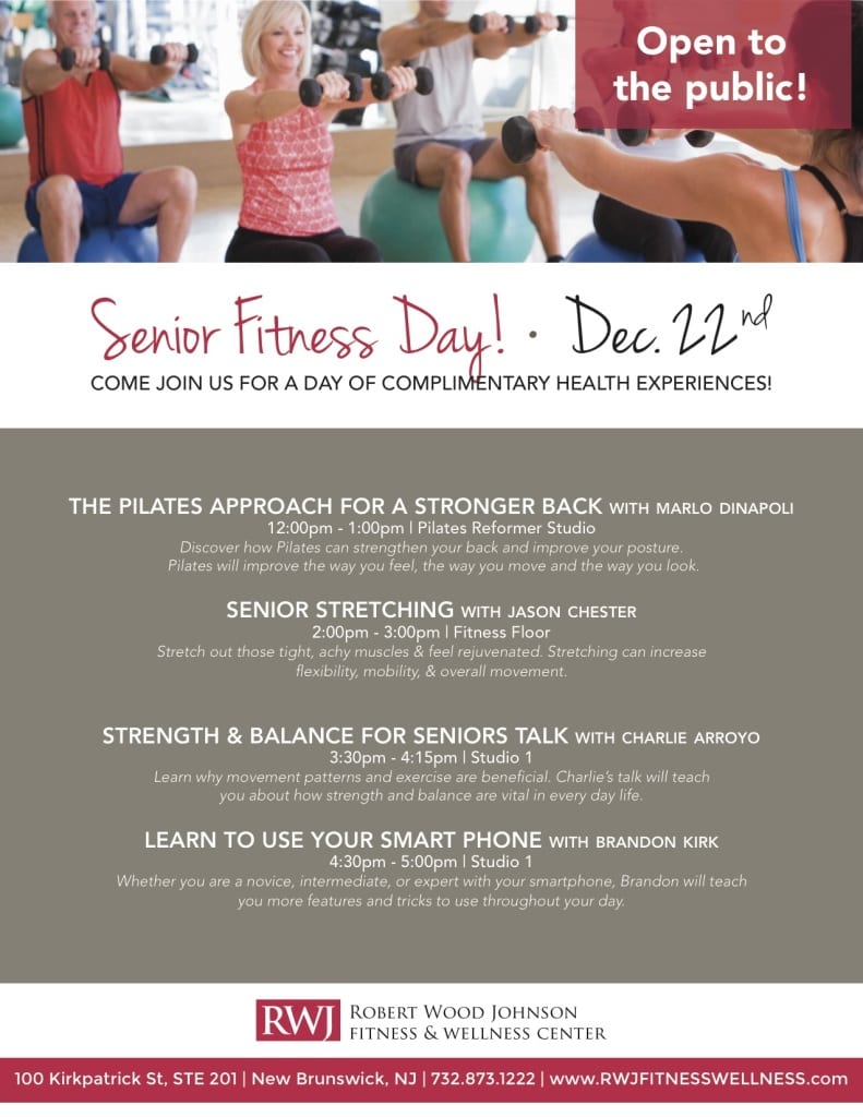 New Brunswick Senior Fitness Day December 2014