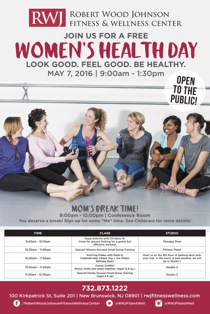 New Brunswick Women's Health Day Saturday, May 7