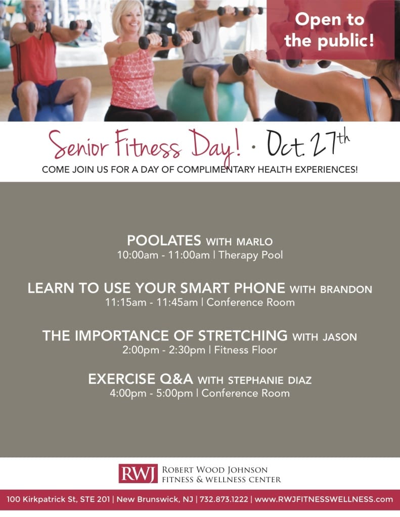 October 2014 Senior Fitness Day New Brunswick
