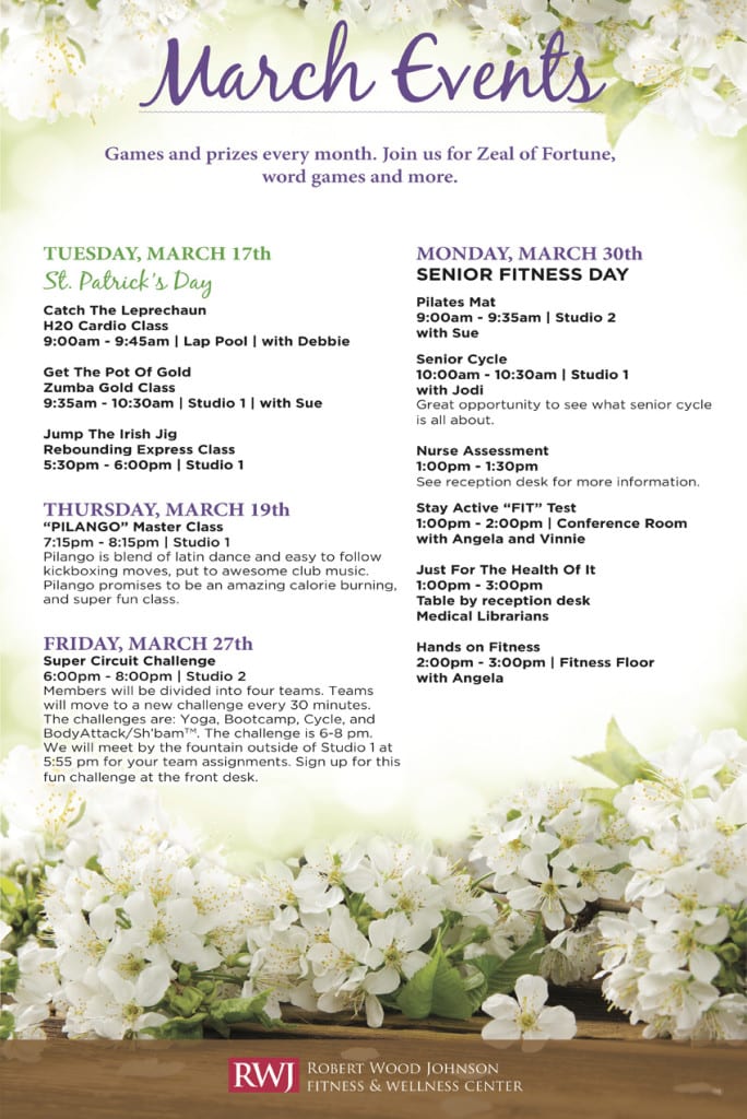 Old Bridge March 2015 Events